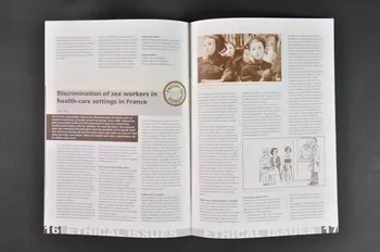 Tampep BROCHURE "Research for sex work n°7" : "Sex workers health, HIV/AIDS  and ethical issues in care & research" (Recherche pour le travail du sexe n°7. Santé des travailleurs sexuels, VIH/Sida et questions éthiques relatives aux soins et à la recherche) International 2004/6 2005.44.25  Photo Mucem