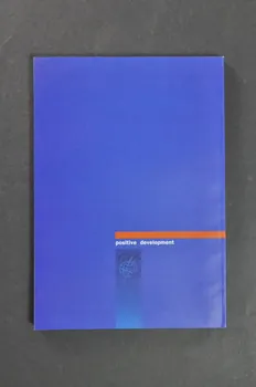 Global Network Of People Living With Aids (Gnp+) BROCHURE "Positive development" (Développement positif) (en anglais) Pays-Bas 1998 2005.45.14 Photo Mucem