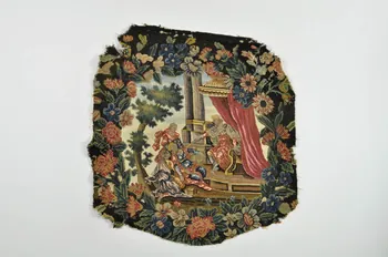 GARNITURE DE FAUTEUIL Le jugement de Salomon 2003.2.51 Photo Mucem