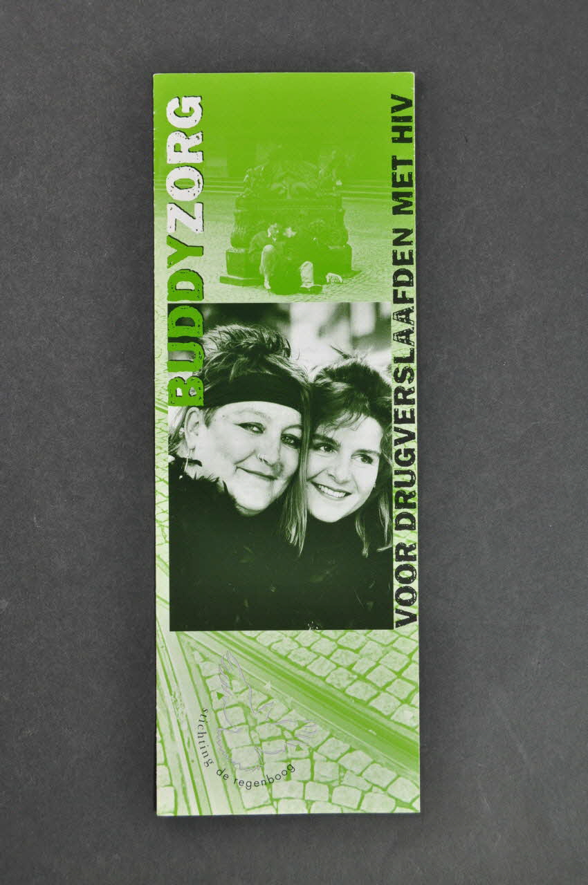 Dépliant "Buddy Zorg. Voor Drugverslaafden met HIV" (traduire) 2005.46.5 Photo Mucem