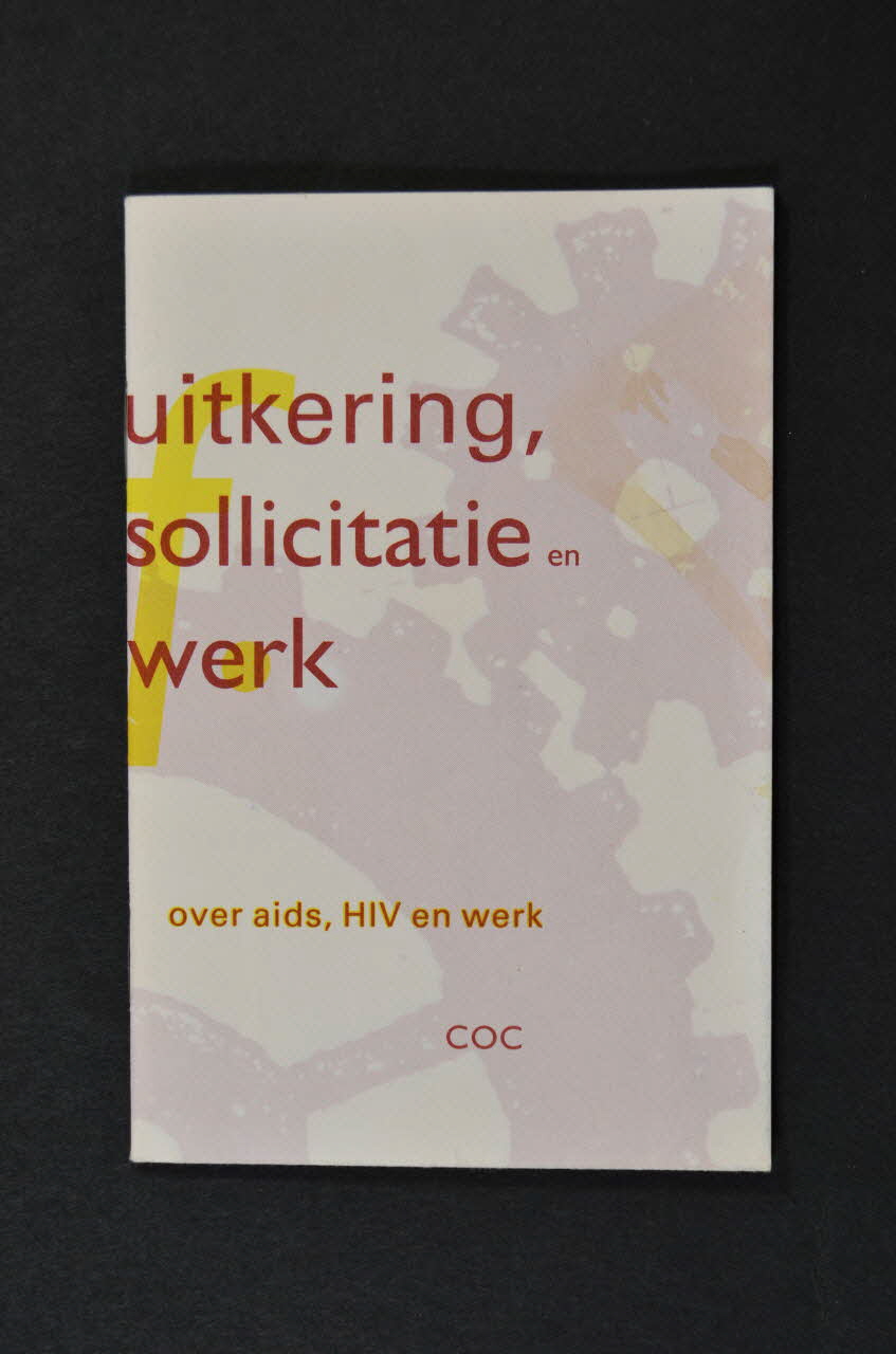 Coc BROCHURE Uitkering, sollicitatie werk Pays-Bas 1992/2 2005.47.113 Photo Mucem
