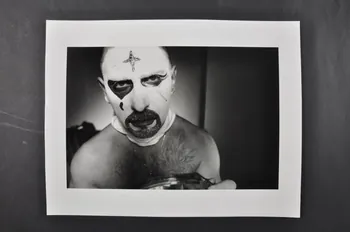 Marie-Laure Costa photographie 3ème gala Gay. Maquillage avant spectacle. Novice Garance Bergamote. Poitou-Charentes, France 1994/10 2003.3.7 Photo Mucem