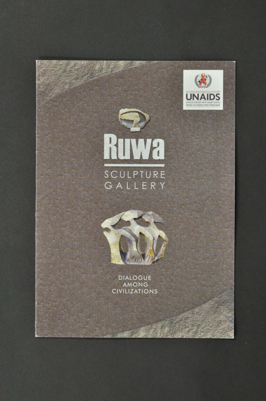 Onusida, Ruwa Gallery, Genève CARTON D'INVITATION "Zimbabwean Stone Sculptures" Lorraine, France 2004 2004.240.28 Photo Mucem