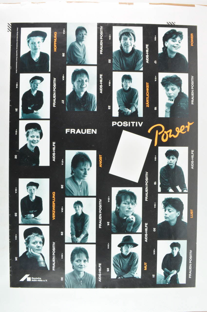 affiche "Frauen positiv Power" (Femmes positives. Pouvoir) 2005.47.125 Photo Mucem