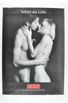 affiche "Schutz aus Liebe" (Protection pour l'amour) 2005.47.134 Photo Mucem