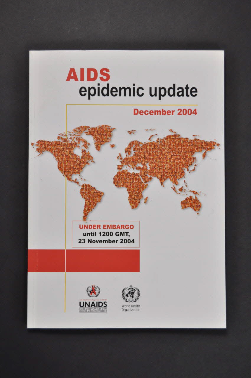 Onusida Et Oms Rapport AIDS epidemic update. December 2004 Lorraine, France 2004 2004.240.4 Photo Mucem