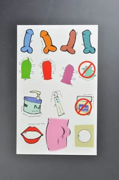 San Francisco Aids Foundation affichette "Be smart. Cut out unsafe sex. Always use a condom !" (Soyez chic. Coupez dans le sexe non safe. Utilisez toujours un préservatif) San Francisco(Etats-Unis) 1991 2005.47.150  Photo Mucem