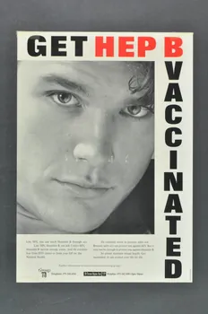affiche "Get Hep B Vaccinated" (Vaccinez vous contre l'hépatite B) 2005.47.152 Photo Mucem