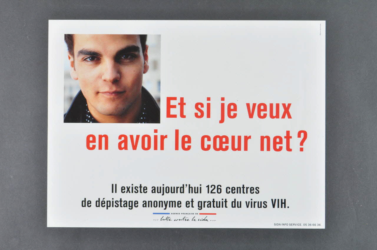 affiche "Et si je veux en avoir le coeur net ?" 2005.47.166 Photo Mucem