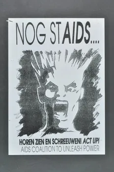 affiche "Nog ST Aids" (traduction) 2005.47.177 Photo Mucem