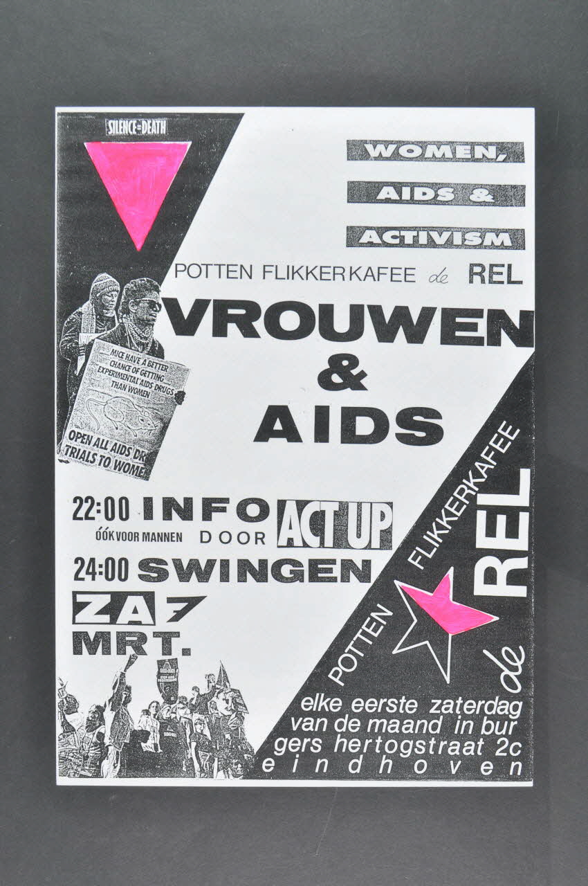 affiche "Women, Aids & activism" (Femmes, sida et activisme) 2005.47.178 Photo Mucem
