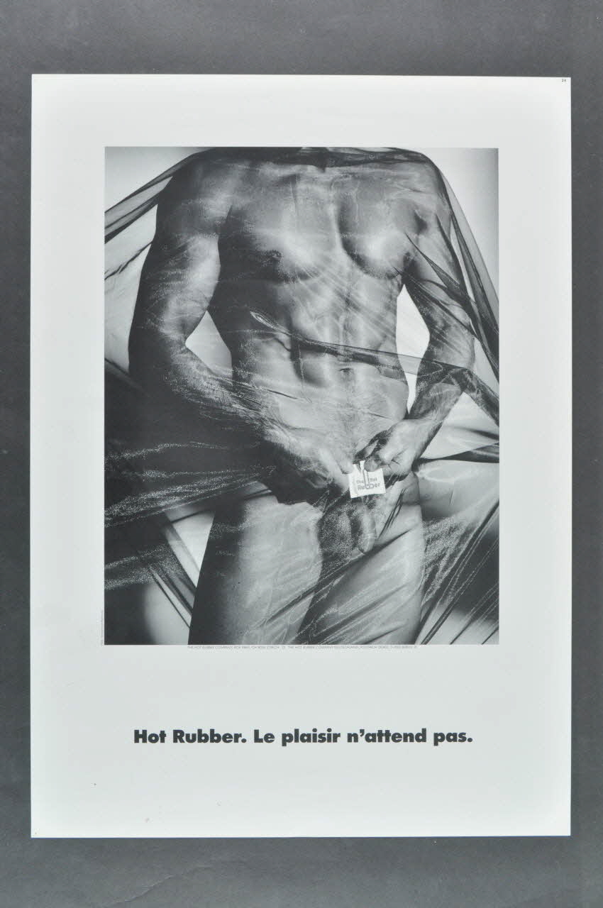 affiche "Hot rubber. Le plaisir n'attend pas" 2005.47.198 Photo Mucem