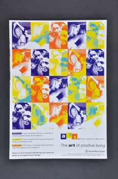 UK Coalition Of People Living With Hiv/Aids Dépliant Positive nation, déc/janv 2002/2003, n°85-86 Grande Bretagne 2003 2003.40.11.1-3 Photo Mucem