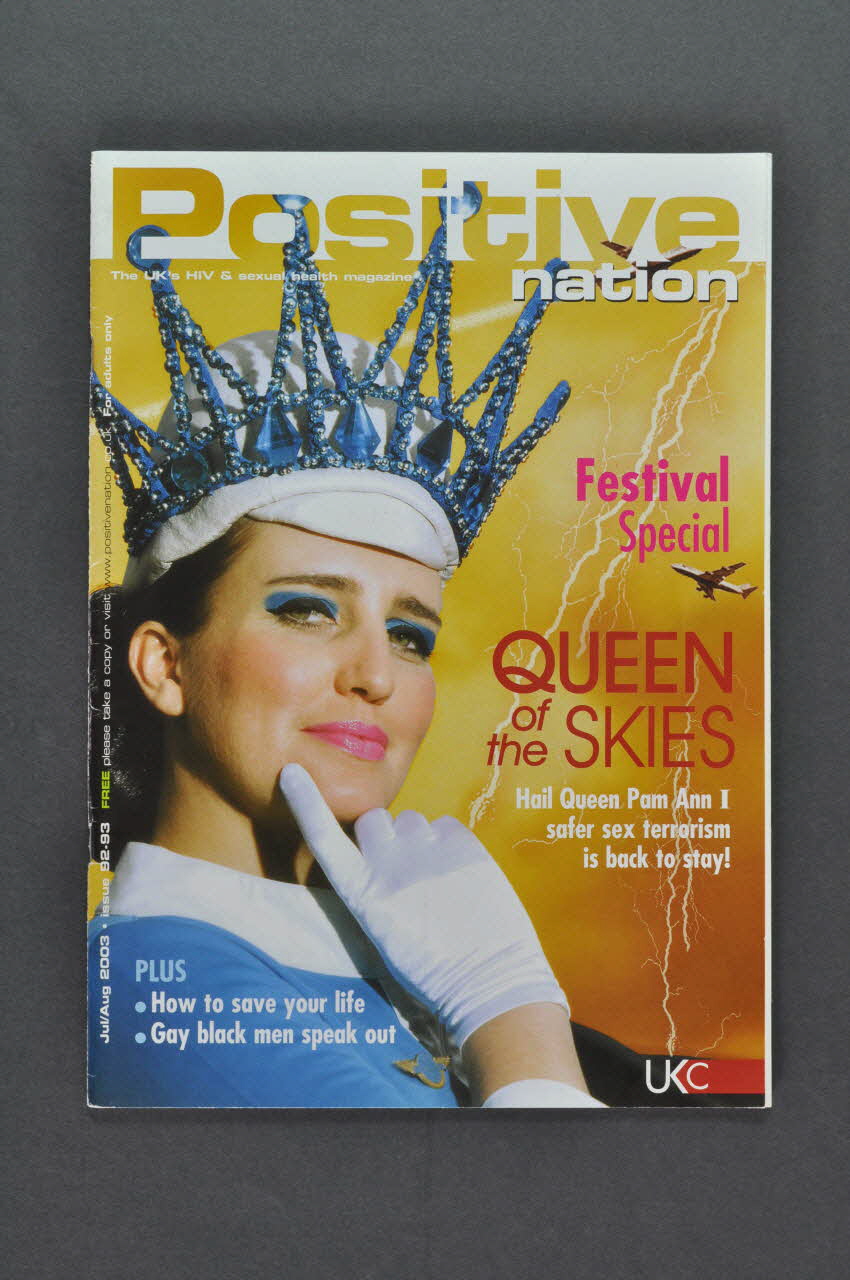 Positive Nation revue Reine des cieux Grande Bretagne 2003 2004.243.4 Photo Mucem