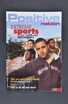 UK Coalition Of People Living With Hiv/Aids revue Positive nation, octobre 2002, n° 83 Grande Bretagne 2002/10 2003.40.9  Photo Mucem