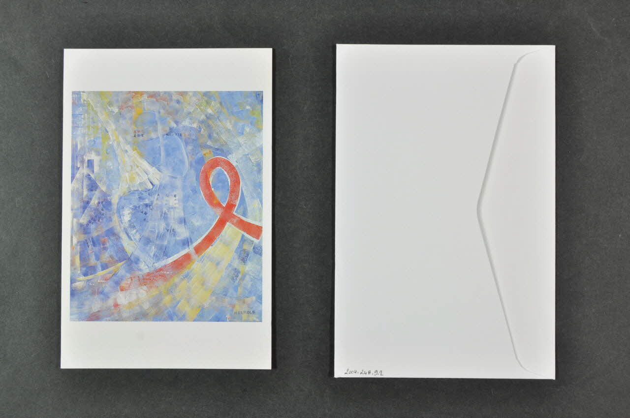 carte postale "Une nuit pour la vie" Belgique 2004 2004.248.9.1-2 Photo Mucem