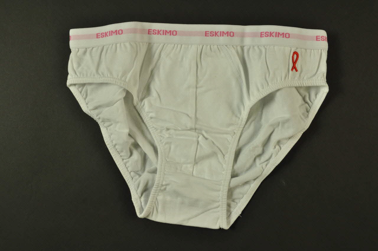 Plate Forme Prévention Sida, Eskimo Slip masculin "On s'est déjà rencontré quelque part ?" Belgique 2004 2004.249.2.1 Photo Mucem