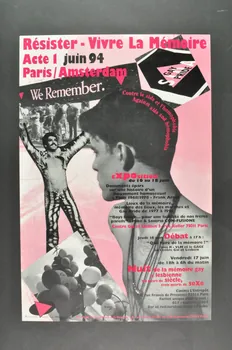 Résister Vivre la Mémoire affiche "Résister- Vivre la mémoire" France 1994/6 2005.47.271  Photo Mucem