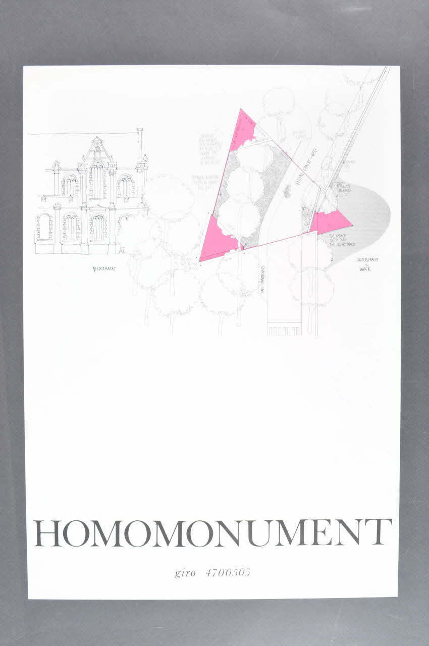 affiche "Homomonument" 2005.47.272 Photo Mucem