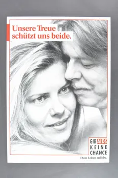 affiche "Unsere Treue schützt uns beide" (Protège notre fidélité à tous deux) 2005.47.282  Photo Mucem