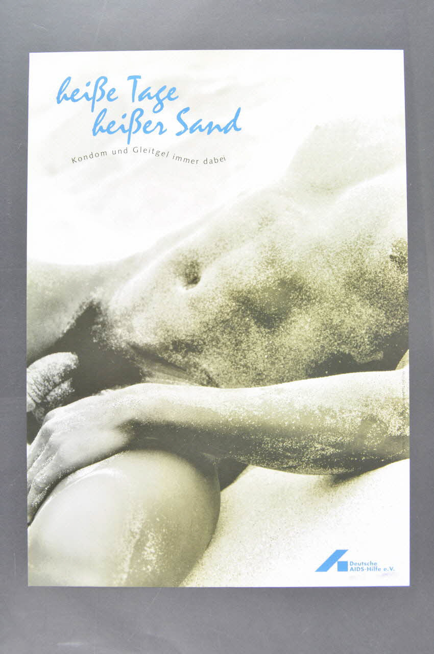 affiche "Heisse Tage heisser sand" (Jours chauds / sable chaud) 2005.47.296 Photo Mucem