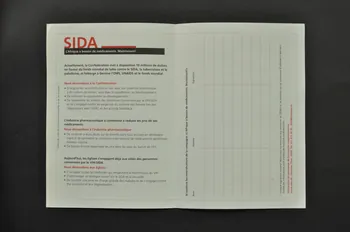 Entraide Protestante Suisse Dépliant "Sida. L'Afrique a besoin de médicaments. Maintenant." Lorraine, France 2004 2004.254.20 Photo Mucem