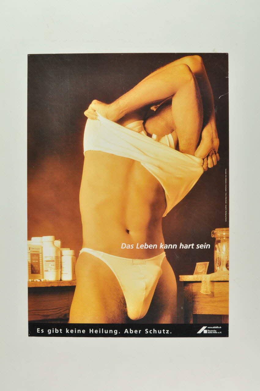 affiche "Das Leben kann hart sein" (La vie peut être dure) 2005.47.303 Photo Mucem