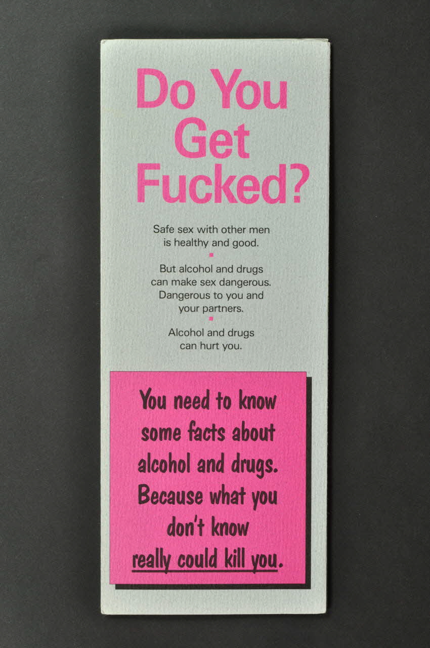 18 Th Street Service Dépliant "Do you get fucked ?" (Vous faites-vous baiser ?) USA 1990 2005.47.48 Photo Mucem