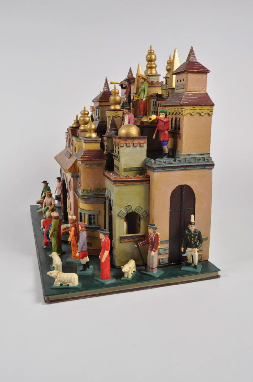 Milan Hosek crèche de Noël domestique Bohême centrale, République Tchèque 2003 2004.258.1 Photo Mucem