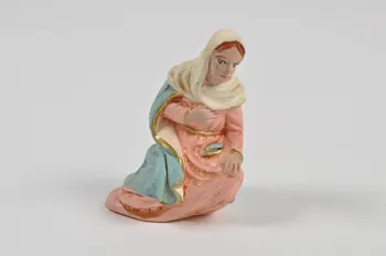 figurine de crèche Vierge Marie Campanie, Italie 2004 2004.259.2 Photo Mucem