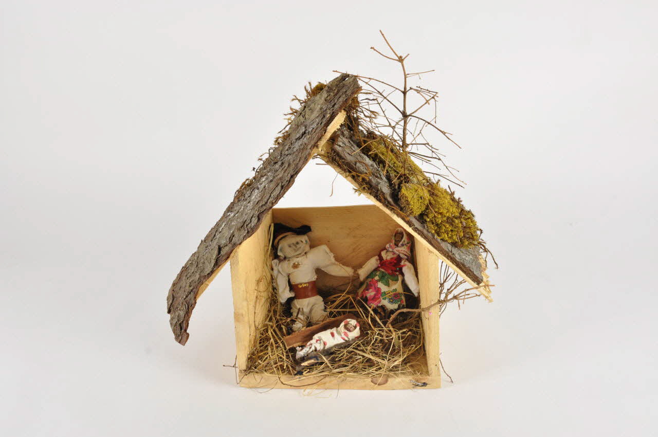 Kristyna Pawlikowska crèche de Noël de quête Petite Pologne, Pologne 2003 2004.261.1.1-5 Photo Mucem