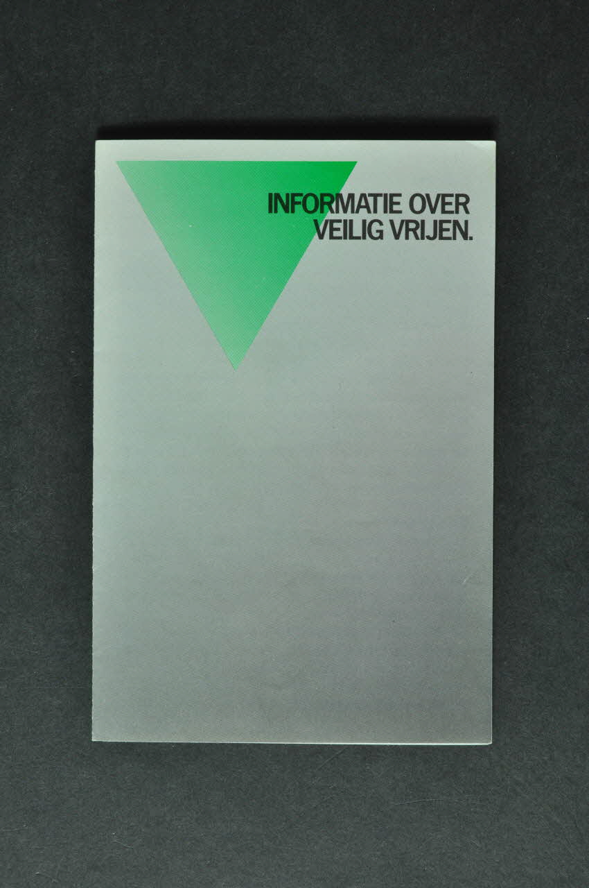 Coc Dépliant "Informatie over veilig vrijen" (Information sur le safe sex) Pays-Bas 1987/3 2005.47.67 Photo Mucem