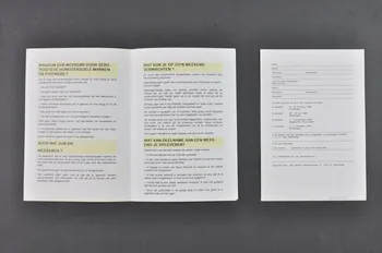 Stichting Aanvullende Dienstverlening Dépliant "Weekends voor seropositieve homoseksuele mannen" (Week end pour les hommes homosexuels séropositifs) Pays-Bas 1983 2005.47.70.1-2  Photo Mucem