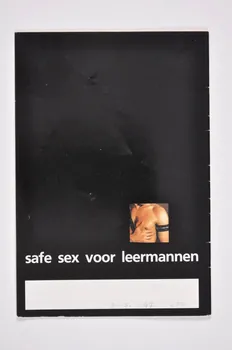 Coc BROCHURE "Safe sex voor leermannen" (Safe sex pour les hommes en cuir) Pays-Bas 1990 2005.47.77 Photo Mucem