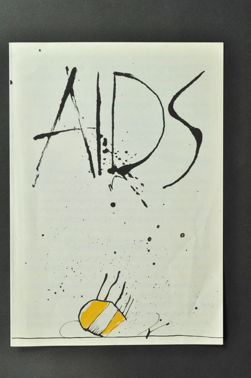 Soa Stichting - Utrecht BROCHURE "AIDS" Pays-Bas 1987/4 2005.47.81 Photo Mucem