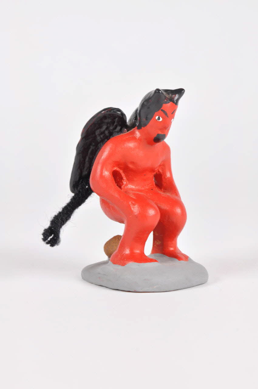 figurine de crèche caganer 2004 2004.274.5 Photo Mucem