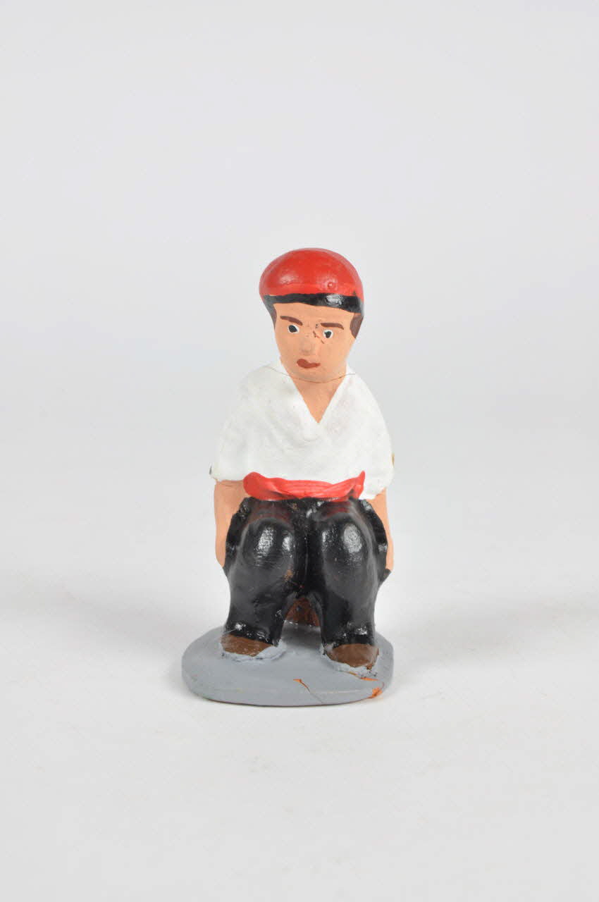 figurine de crèche Caganer Catalogne, Espagne 2004 2004.274.6 Photo Mucem