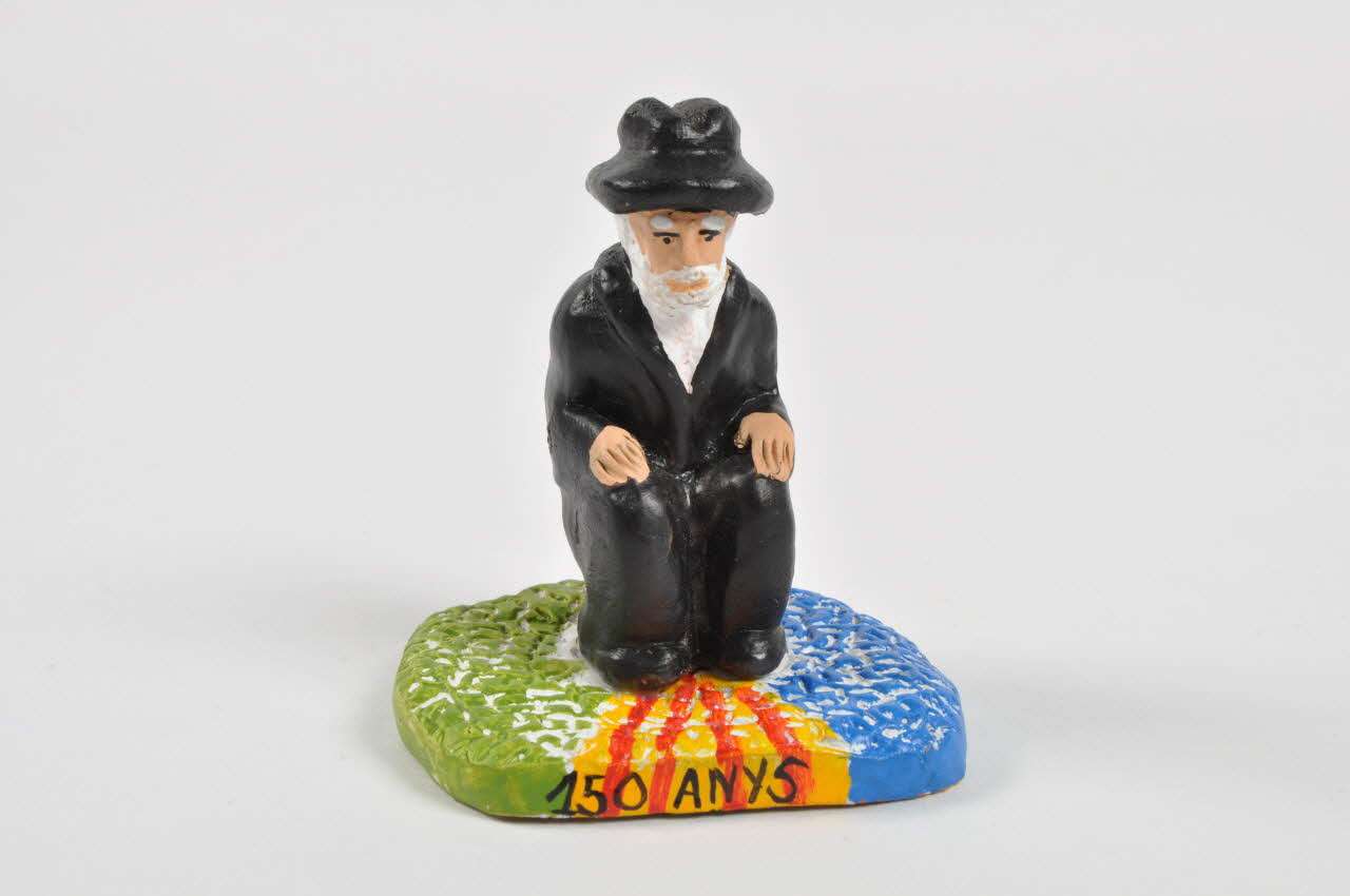 N. Valls figurine de crèche Caganer Catalogne, Espagne 2002 2004.275.2 Photo Mucem