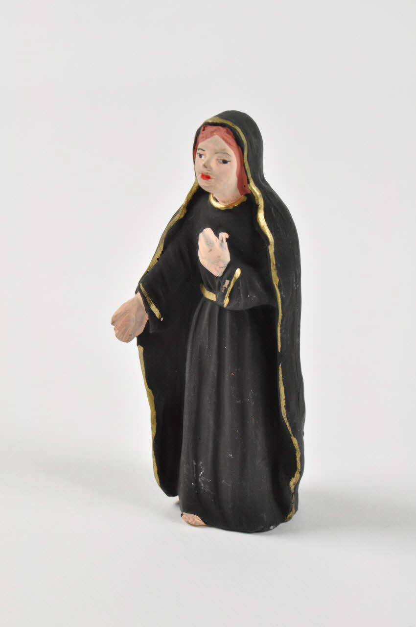 Anonyme figurine Vierge Campanie, Italie 2004 2004.278.1 Photo Mucem