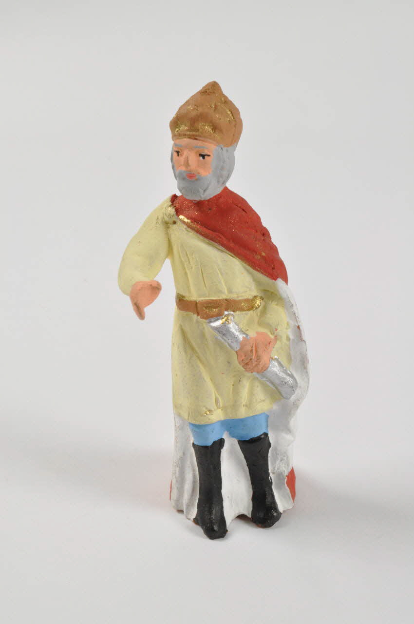 Anonyme figurine de crèche Roi Hérode Campanie, Italie 2004 2004.282.2 Photo Mucem