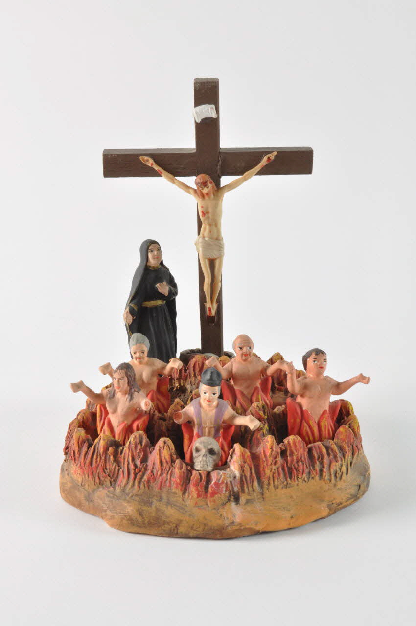 Rossella et Chiara Natella groupe sculpté Vierge de miséricorde Campanie, Italie 2004 2004.284.1 Photo Mucem