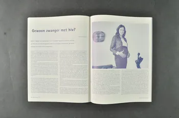 Hiv Vereniging Revue associative "Hivnieuws",  mars avril 2002, n° 75 / Aidsafdeling nog steeds nodig Pays-Bas 2002 2005.50.26 Photo Mucem