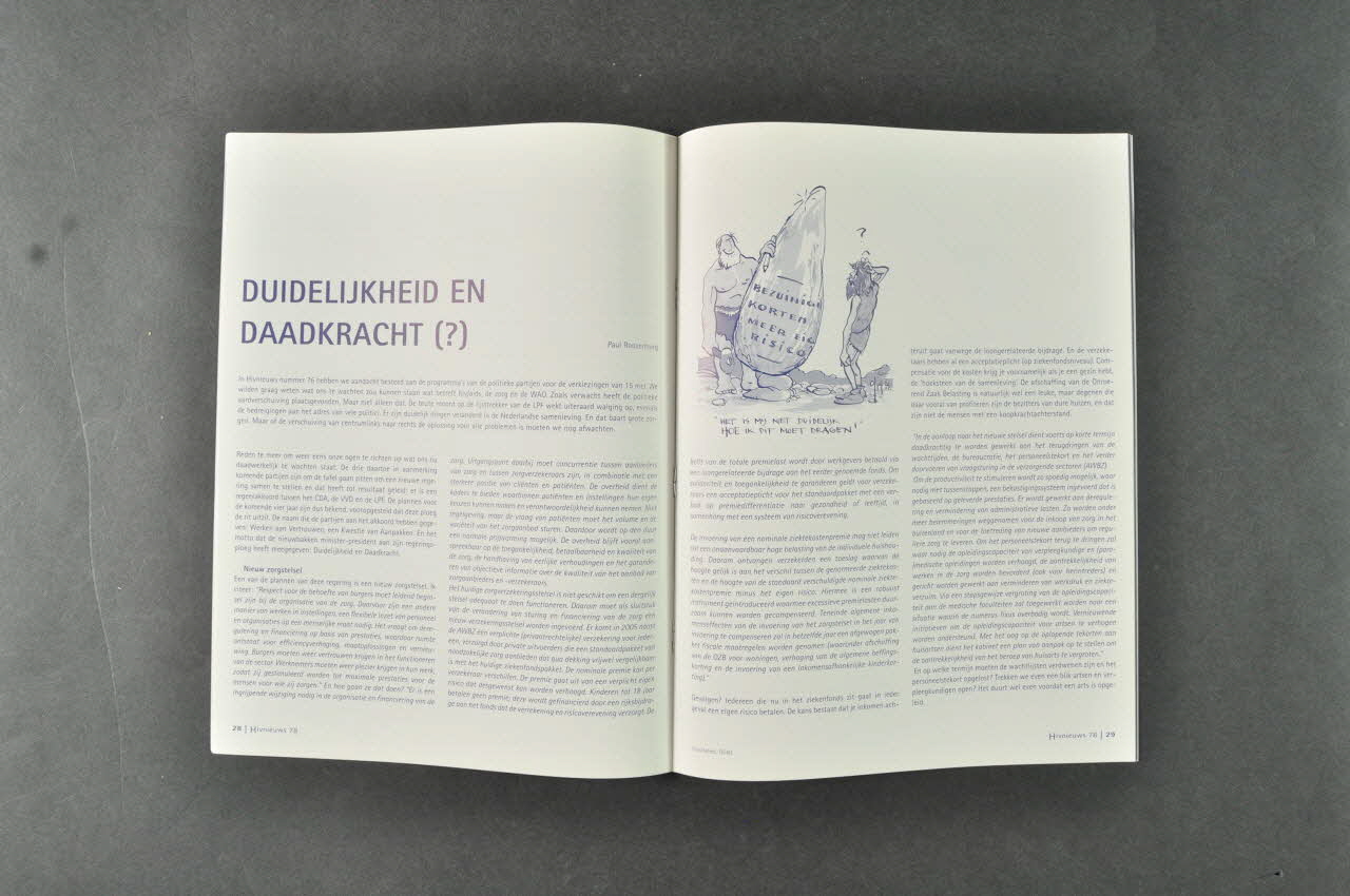 Hiv Vereniging Revue associative "Hivnieuws",  septembre octobre 2002, n° 78 / Barcelona : tijd voor daden Pays-Bas 2002 2005.50.29 Photo Mucem