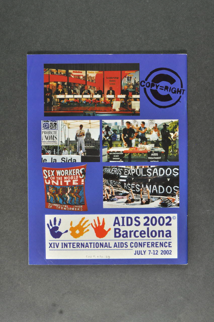 Hiv Vereniging Revue associative "Hivnieuws",  septembre octobre 2002, n° 78 / Barcelona : tijd voor daden Pays-Bas 2002 2005.50.29 Photo Mucem