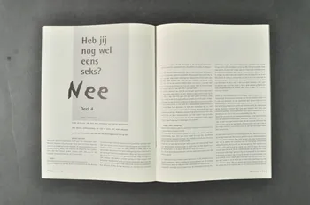 Hiv Vereniging Revue associative "Hivnieuws", septembre octobre 2003, n° 84 / Janherman Veenker verlaat bestuur Aids Fonds Pays-Bas 2003 2005.50.35 Photo Mucem