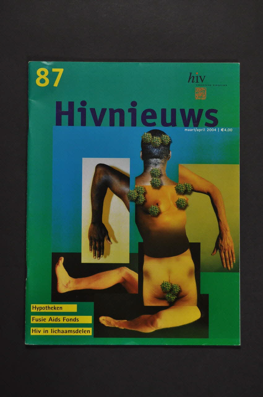 Hiv Vereniging Revue associative "Hivnieuws" Pays-Bas 2004 2005.50.38 Photo Mucem