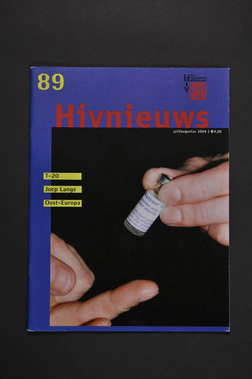 Hiv Vereniging Revue associative "Hivnieuws" Pays-Bas 2004 2005.50.40 Photo Mucem
