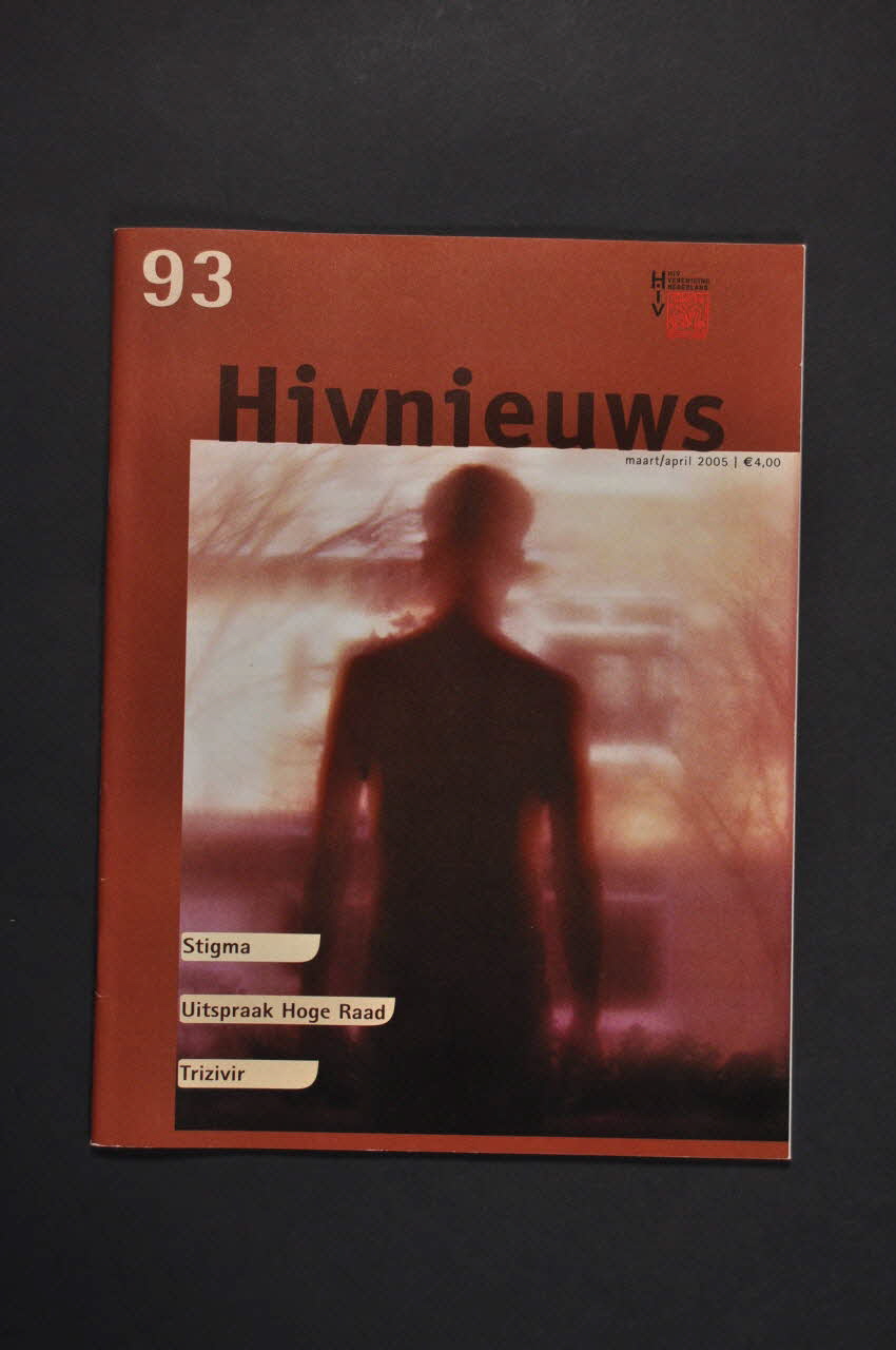Hiv Vereniging Revue associative "Hivnieuws" Pays-Bas 2005 2005.50.44 Photo Mucem