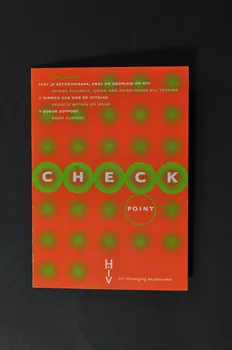 Hiv Vereniging Dépliant "Check Point" (néerlandais et anglais) Pays-Bas 2002/7 2005.50.5 Photo Mucem