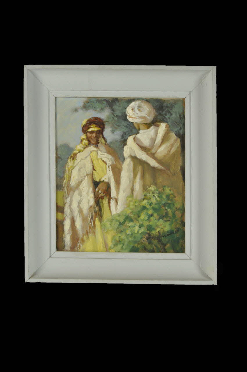 Robert Camille Quesnel tableau Couple berbère 1956 2004.30.10 Photo Mucem